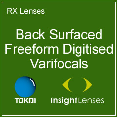 Back Surfaced Freeform Digitised Varifocals